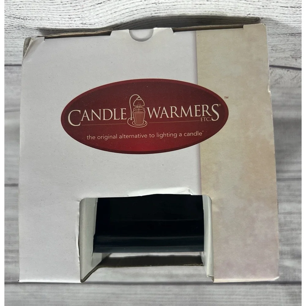 NIB Candle Warmers Etc Illumination Fragrance Warmer Quadra Gray Wax Melt Warmer